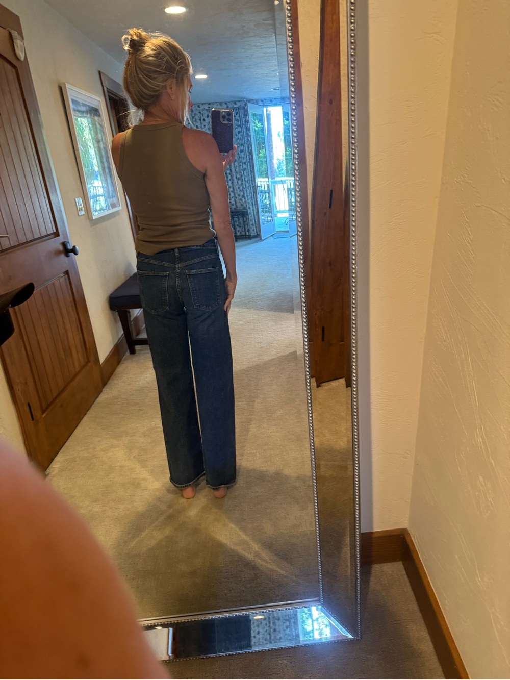Agolde size 27 Women’s Straight-Leg Blue Jeans - Classic Denim - Picture 3 of 4